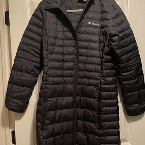 Columbia Black Puffer Coat